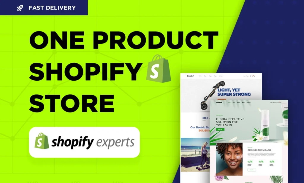 One Product Shopify Store Design Single Product Shopify Dropshipping Store Shopify Website Shopify Expert Designer Maveenio